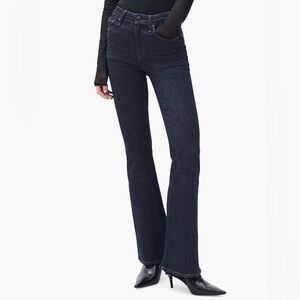 RAG & BONE high rise flare jeans dark denim size 29